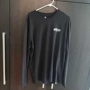 Hurley Men's Classic Black Long Sleeve Tee